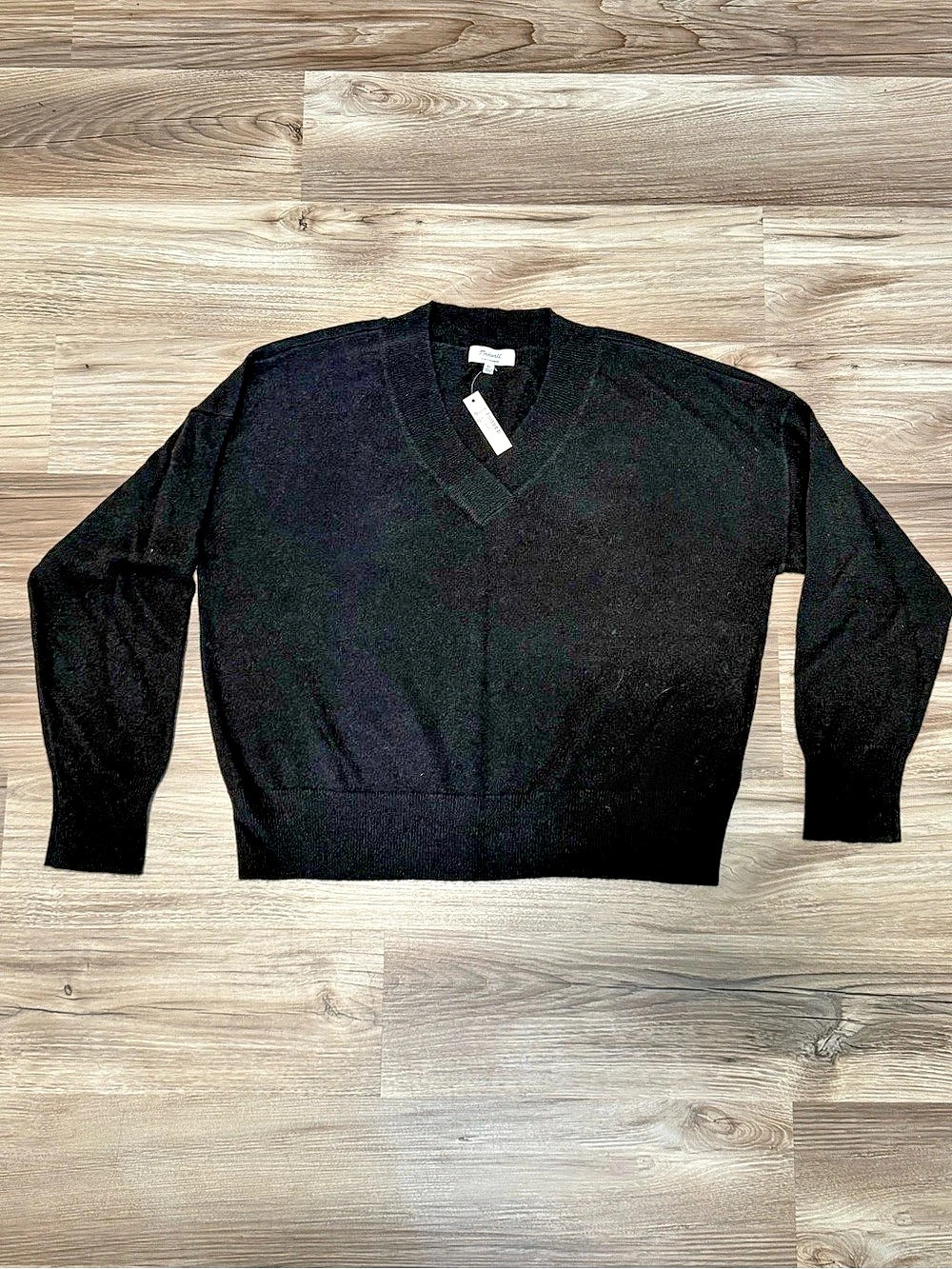 Madewell Cashmere V-Neck Sweater